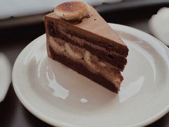 香蕉巧克力焦糖蛋糕-black rainbow coffee