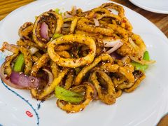 风味鱿鱼-天地家常菜