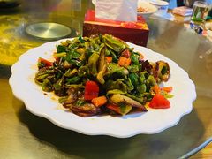 干莴苣炒腊肉-湖南湘菜馆(东湘缘二店)