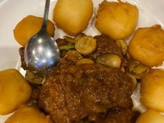 脆皮鲜奶拼蚝油牛肉-和记小菜(东方店)
