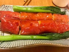 叉烧红米肠粉-粤域茶餐厅