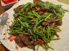 黎蒿炒香肠-麒麟小院·老九江菜(安平路店)
