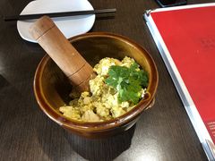 蒜拌鸡蛋-老牌坊鲁菜名店(宽厚里店)