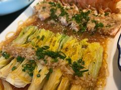 蒜蓉蒸开边虾-铜小馆(1891时光道店)
