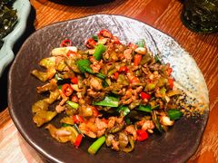 莴笋皮炒肉-2046湘味厨房(南区盈峰店)