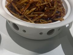 干贝烧三丝-宝轩渔府·老字号海鲜·正宗津菜(水上店)