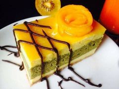 芒果绿茶慕斯-广州富力君悦大酒店·凯菲厅