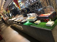自助取餐区-鲜佰汇海鲜烤肉自助餐厅(银座商城泰安店)
