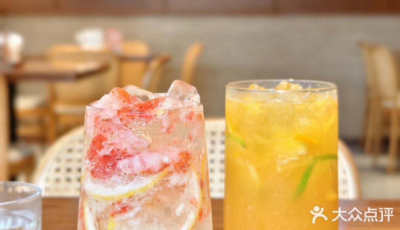 甜蜜时光饮品配dessert