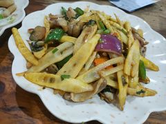 鲜笋炒猪肚-南记食粥坊·宵夜大排档(莲花总店)