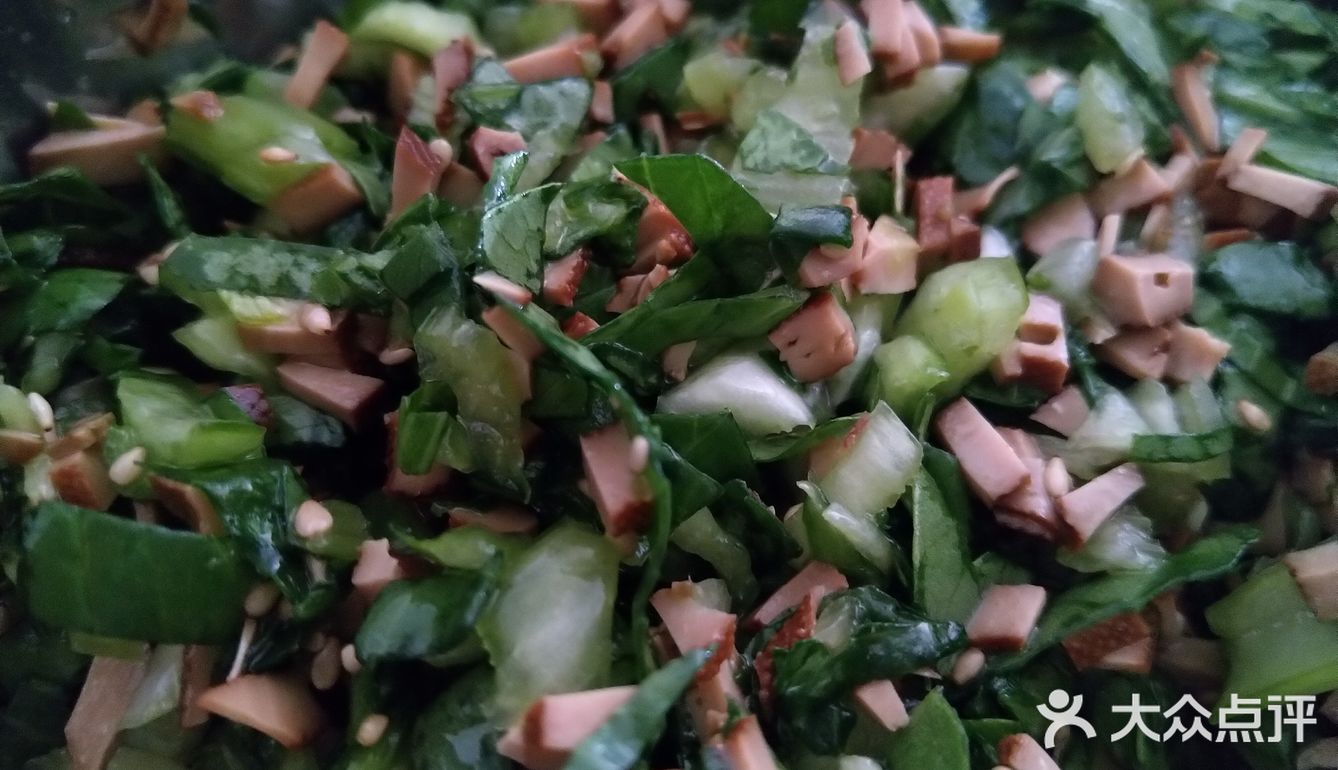 青菜香干纯素馅包子也可以做的很好吃～