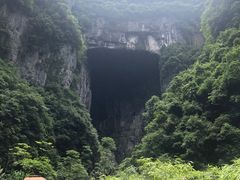 -天坑地缝国家地质公园-停车场