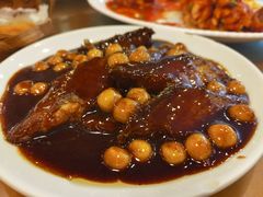 酒酿圆子烧带鱼-牧羊餐厅