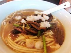 虾爆鳝面-奎元馆.百年奎元.非遗传承(西湖边的解放路店)