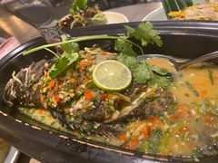香辣柠檬珍珠斑-CHINCHIN 青青·泰国料理(万象食家店)