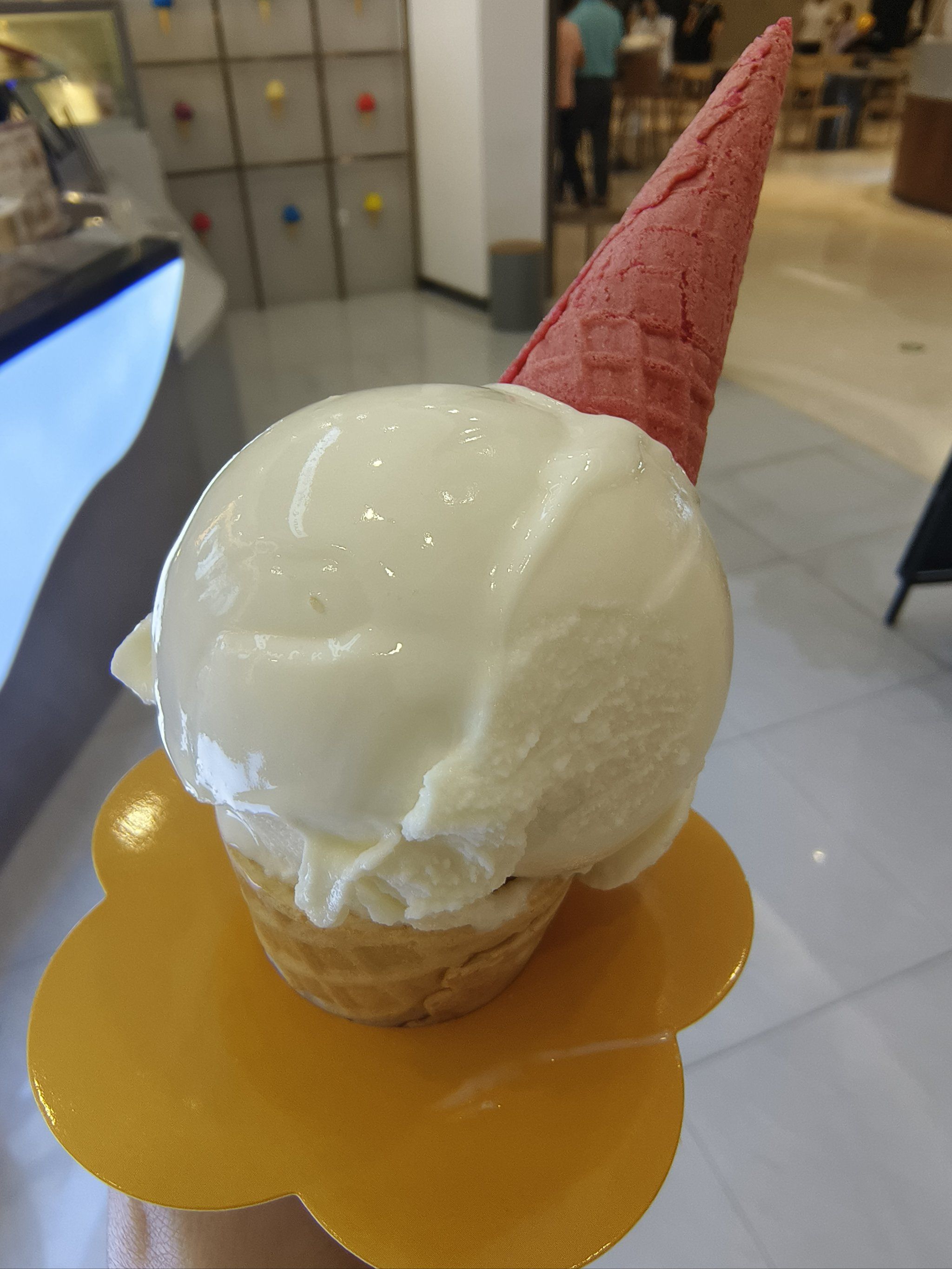 糯米味的冰激凌
