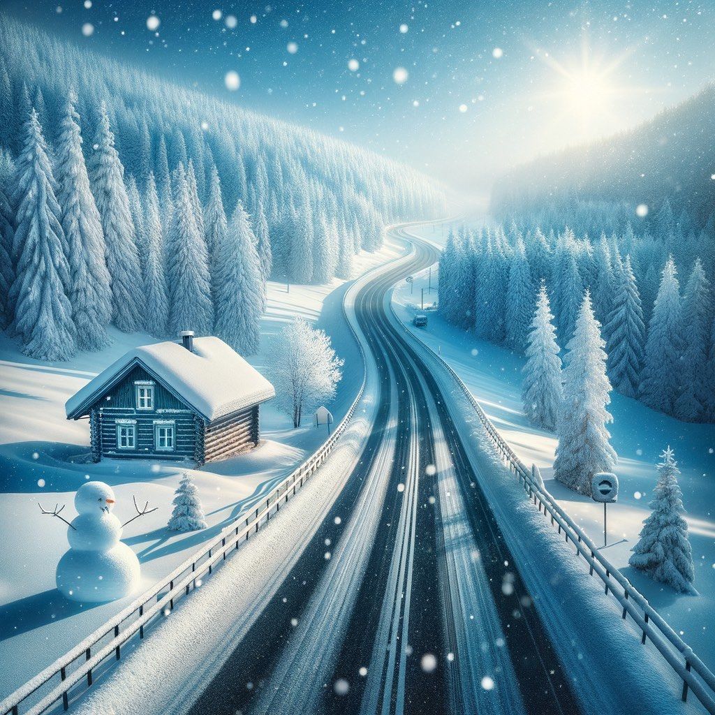 迷失在这样的雪天里