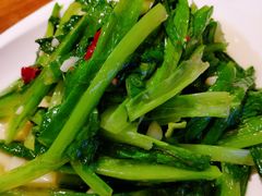 蒜泥油麦菜-吉香碳烤生蚝(仙霞路店)