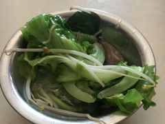 拌青菜-阿池碎肉拌面