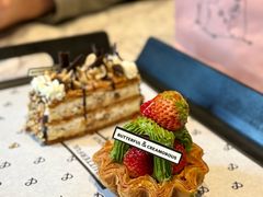 法式抹茶草莓奶油蛋挞-BUTTERFUL&CREAMOROUS 黄油与面包(万象城店)