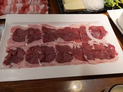 手切鲜羊上脑-竹叶涮肉坊(总店)
