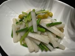 养生芦笋炒淮山药-旺顺阁·北京菜·烤鸭(大望路店)