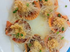 粉丝蒜蓉蒸扇贝-景好海鲜餐厅(大鹏必选旅游店)