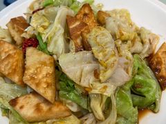 馕炒莲花白-撒拉花儿·新疆菜·清真(太阳宫店)