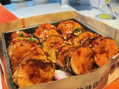 三强招牌茄子-三强鸽子(中原路店)
