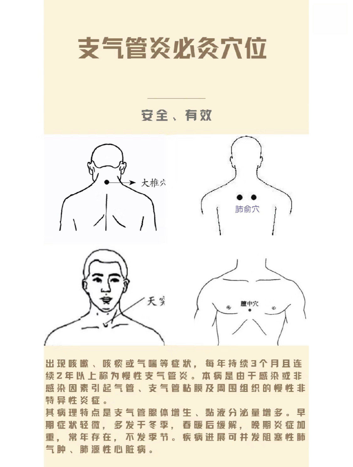 支气管炎,咳嗽,猛猛给我艾灸一定会缓解