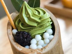 抹茶冰淇淋-松上茶屋(康庄南街店)