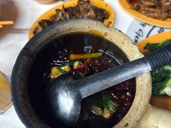-长城砂煲田鸡粥