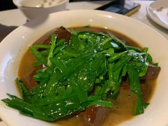 金蒜韭菜猪红-钟菜·粤菜点心·宴请(海上世界·汇港二期店)