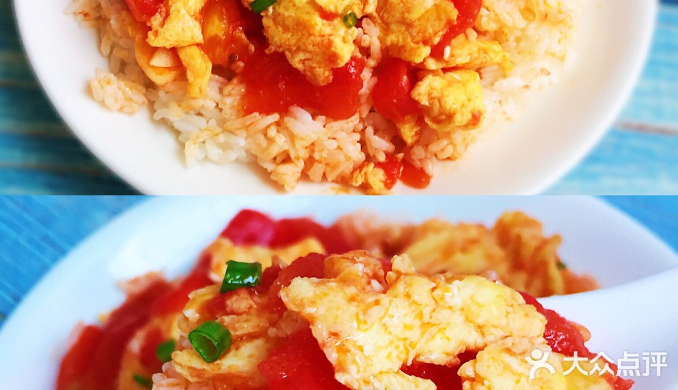 西红柿鸡蛋盖浇饭，好吃又排毒养颜的一道美食