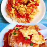 西红柿鸡蛋盖浇饭，好吃又排毒养颜的一道美食