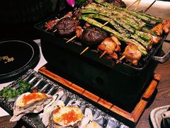 炭烧拼盘-枫伝料理居酒屋