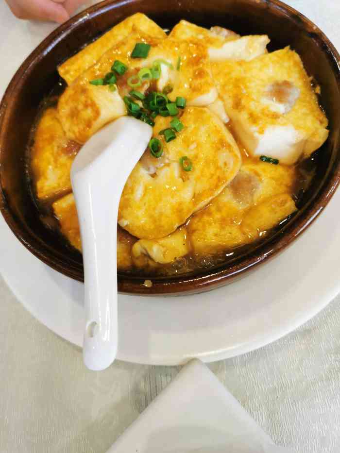 顺德佬(民治店)-"7个人,没点海鲜,烧鹅,让豆腐,椰蓉奶昔.