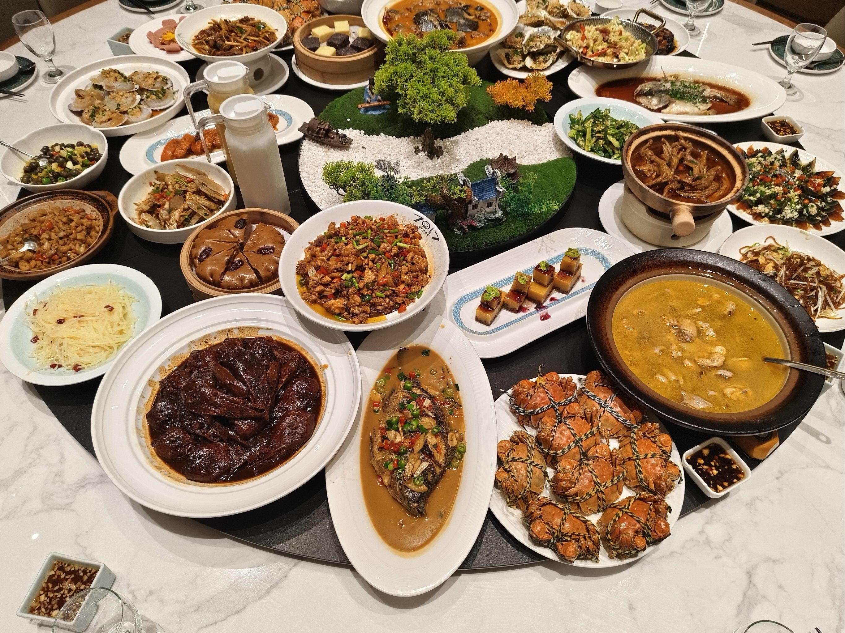 满桌佳肴大分享