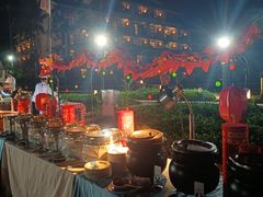-亚龙湾希尔顿自助餐厅·海鲜·烧烤·沙滩BBQ·现场乐队