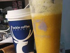 芒芒芝士茉香茶-瑞幸咖啡(港湾1号店)