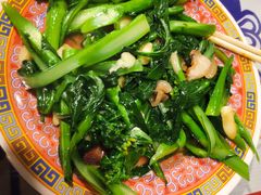 猪油渣炒菜心-辉记炭烧海鲜大排档·老字号(福田店)