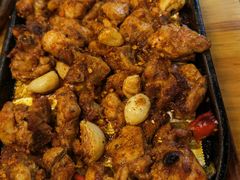 料理烤老味道鸡块-老东镇啤酒屋海鲜加工·蒸汽海鲜·海鲜烧烤(台东店)