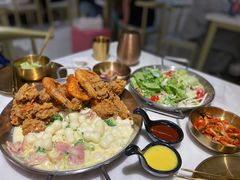 炸虾炸鸡拼年糕-HOTISLAND海鸡岛·韩国料理(江南西店)