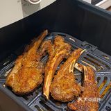 今日晚餐！空气炸锅烤羊排