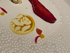 挪威烟熏三文鱼水晶黄瓜香槟奶油-福楼法餐厅FLO