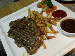 android_upload_pic-山色柴火烤披萨·原切牛扒