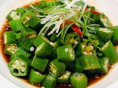 白灼秋葵-天语雅阁(永乐路店)