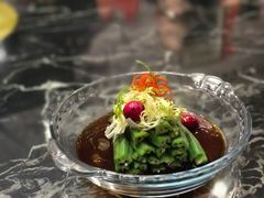 白灼秋葵-尚岛私房菜(西方巷店)