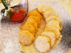 香煎山药虾饼-天顺渔港·海景餐厅(星海广场店)