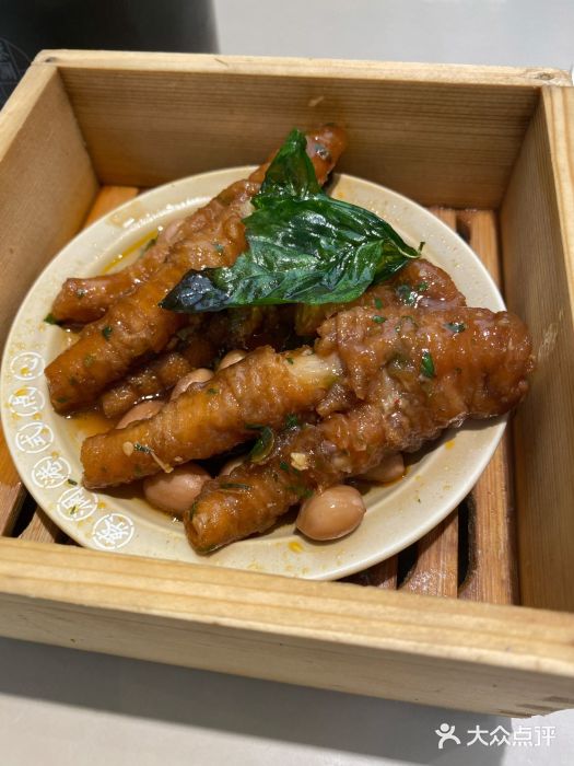 蔡澜点心·粤菜(丽泽天街店)九层塔豉汁凤爪图片